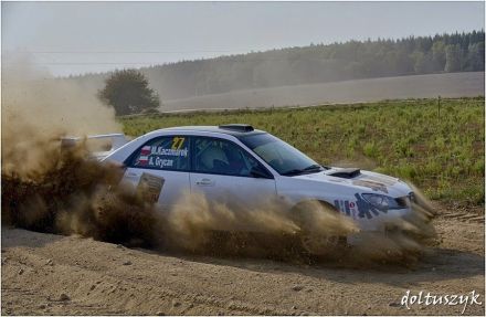 Adam Grycan i Marek Kaczmarek - Subaru Impreza STi.