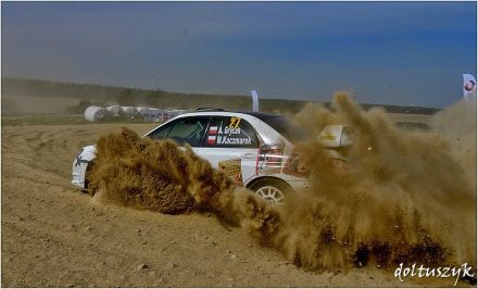 Adam Grycan i Marek Kaczmarek - Subaru Impreza STi.