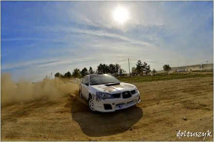 Adam Grycan i Marek Kaczmarek - Subaru Impreza STi.
