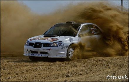 Adam Grycan i Marek Kaczmarek - Subaru Impreza STi.