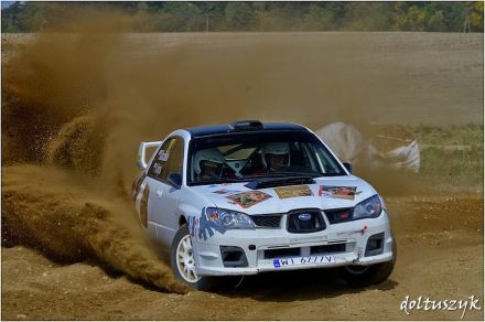 Adam Grycan i Marek Kaczmarek - Subaru Impreza STi.
