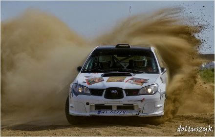 Adam Grycan i Marek Kaczmarek - Subaru Impreza STi.