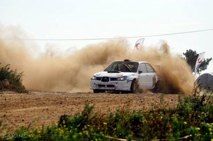 Adam Grycan i Marek Kaczmarek - Subaru Impreza STi.