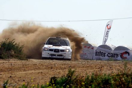 Adam Grycan i Marek Kaczmarek - Subaru Impreza STi.