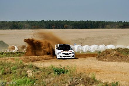 Adam Grycan i Marek Kaczmarek - Subaru Impreza STi.
