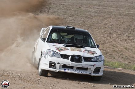 Adam Grycan i Marek Kaczmarek - Subaru Impreza STi.