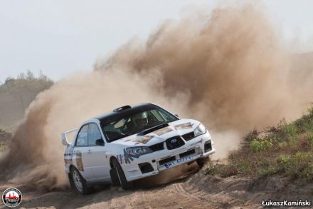 Adam Grycan i Marek Kaczmarek - Subaru Impreza STi.