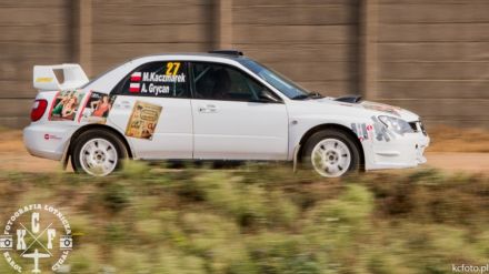 Adam Grycan i Marek Kaczmarek - Subaru Impreza STi.