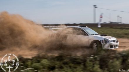 Adam Grycan i Marek Kaczmarek - Subaru Impreza STi.