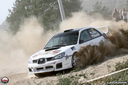 Adam Grycan i Marek Kaczmarek - Subaru Impreza STi.