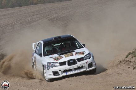 Adam Grycan i Marek Kaczmarek - Subaru Impreza STi.