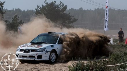 Adam Grycan i Marek Kaczmarek - Subaru Impreza STi.