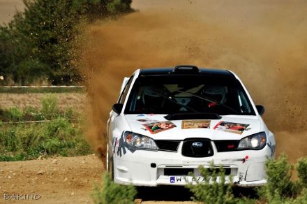 Adam Grycan i Marek Kaczmarek - Subaru Impreza STi.