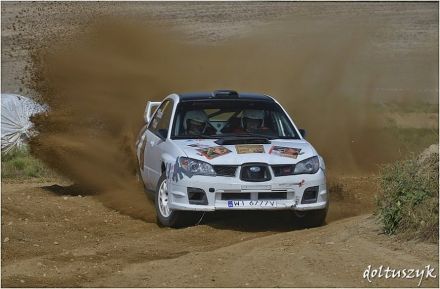 Adam Grycan i Marek Kaczmarek - Subaru Impreza STi.