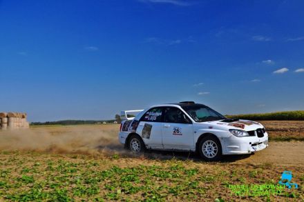 Adam Grycan i Marek Kaczmarek - Subaru Impreza STi.