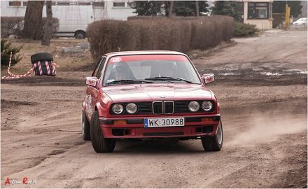 Bogdan Jankowski i Marek Kaczmarek - BMW 316i E30.