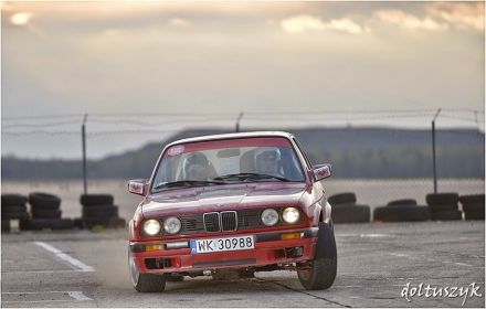 Bogdan Jankowski i Marek Kaczmarek - BMW 316i E30.