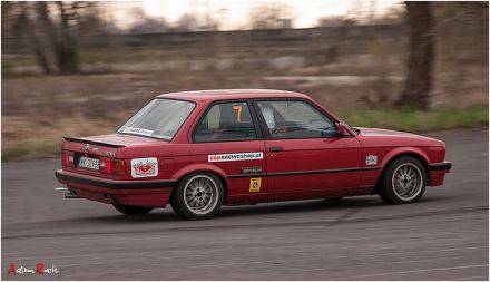 Bogdan Jankowski i Marek Kaczmarek - BMW 316i E30.