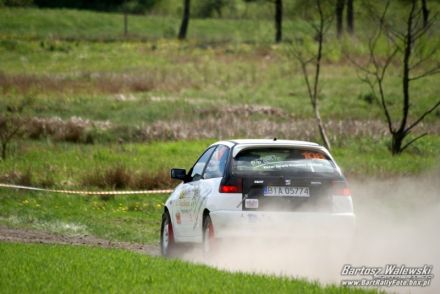 Ewa Litwińczuk i Marek Kaczmarek - Seat Ibiza.