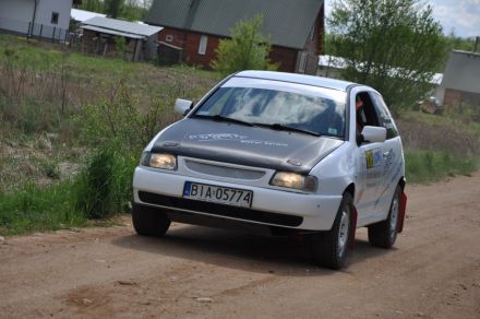 Ewa Litwińczuk i Marek Kaczmarek - Seat Ibiza.