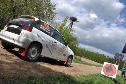 Ewa Litwińczuk i Marek Kaczmarek - Seat Ibiza.