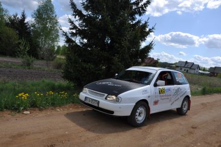 Ewa Litwińczuk i Marek Kaczmarek - Seat Ibiza.