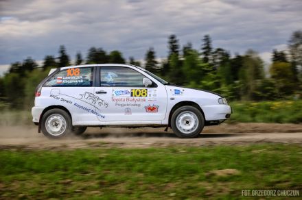 Ewa Litwińczuk i Marek Kaczmarek - Seat Ibiza.