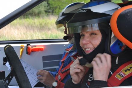 Ewa Litwińczuk i Marek Kaczmarek - Seat Ibiza.