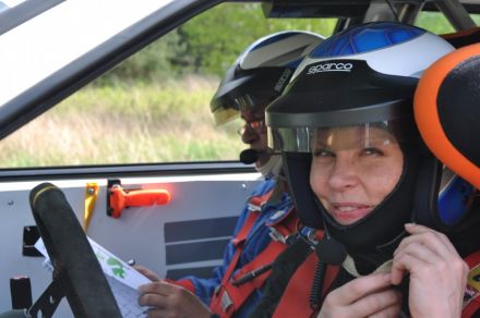 Ewa Litwińczuk i Marek Kaczmarek - Seat Ibiza.
