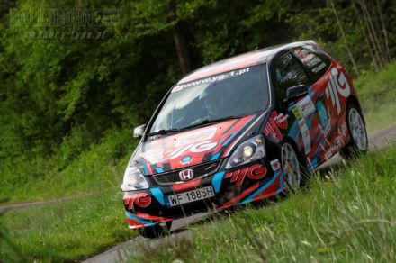 Piotr Wodziński i Marek Kaczmarek - Honda Civic Type-R EP3.