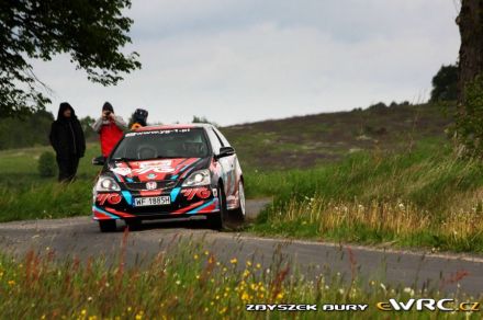 Piotr Wodziński i Marek Kaczmarek - Honda Civic Type-R EP3.