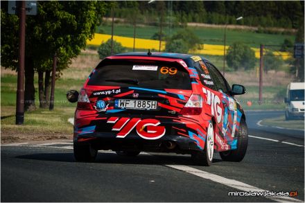 Piotr Wodziński i Marek Kaczmarek - Honda Civic Type-R EP3.