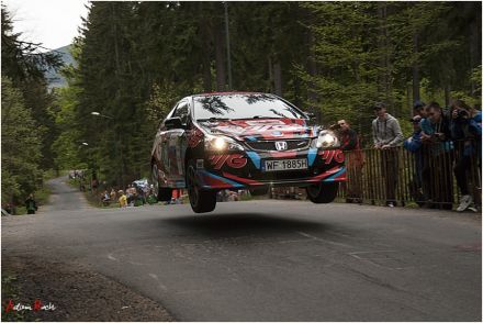 Piotr Wodziński i Marek Kaczmarek - Honda Civic Type-R EP3.