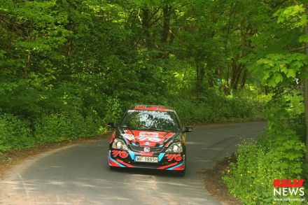 Piotr Wodziński i Marek Kaczmarek - Honda Civic Type-R EP3.