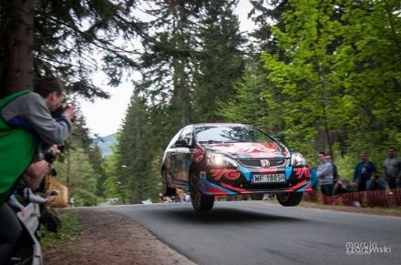Piotr Wodziński i Marek Kaczmarek - Honda Civic Type-R EP3.