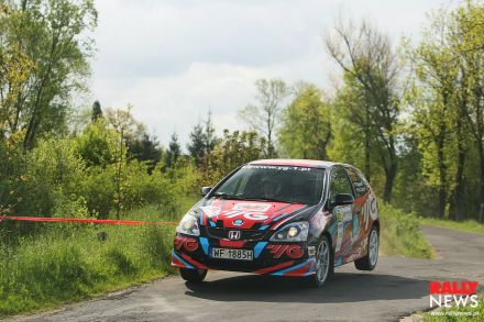 Piotr Wodziński i Marek Kaczmarek - Honda Civic Type-R EP3.