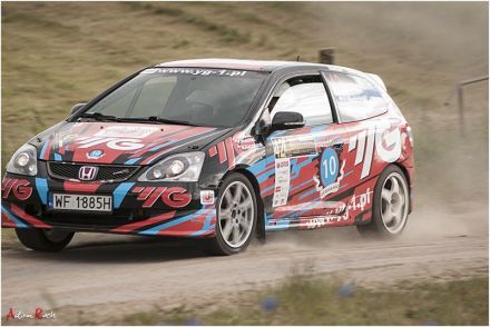 Piotr Wodziński i Marek Kaczmarek - Honda Civic Type-R EP3.