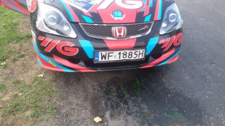 Piotr Wodziński i Marek Kaczmarek - Honda Civic Typer-R EP3.
