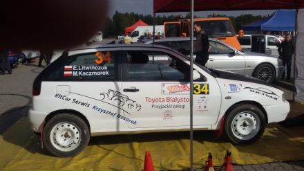 Ewa Litwińczuk i Marek Kaczmarek – Seat Ibiza.