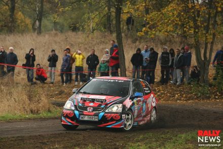 Piotr Wodziński i Marek Kaczmarek - Honda Civic Type-R EP3.