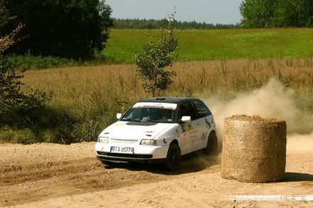 Ewa Litwińczuk i Marek Kaczmarek - Seat Ibiza.