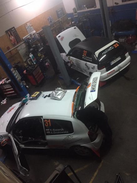 Ewa Litwińczuk i Marek Kaczmarek - Seat Ibiza.