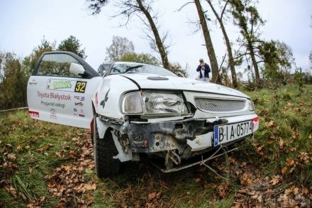 Ewa Litwińczuk i Marek Kaczmarek - Seat Ibiza.