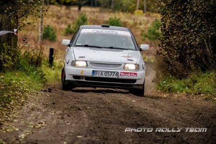 Ewa Litwińczuk i Marek Kaczmarek - Seat Ibiza.
