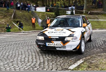 Bartosz Kowalski i Marek Kaczmarek - Opel Astra GSi 16V.
