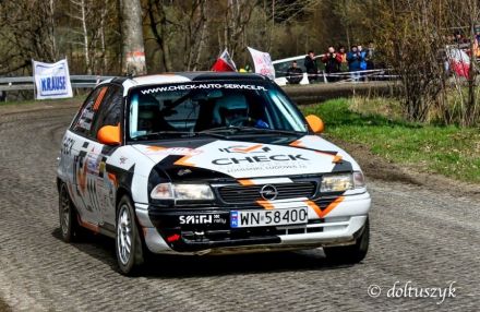 Bartosz Kowalski i Marek Kaczmarek - Opel Astra GSi 16V.