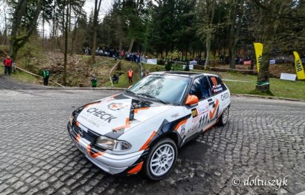 Bartosz Kowalski i Marek Kaczmarek - Opel Astra GSi 16V.