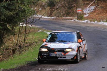 Bartosz Kowalski i Marek Kaczmarek - Opel Astra GSi 16V.