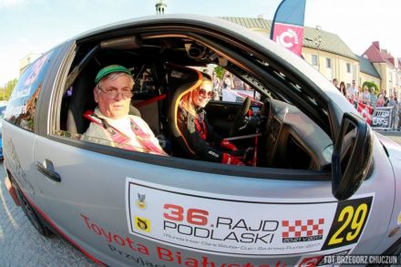 Ewa Litwińczuk i Marek Kaczmarek - Seat Ibiza.