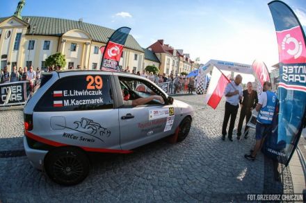 Ewa Litwińczuk i Marek Kaczmarek - Seat Ibiza.